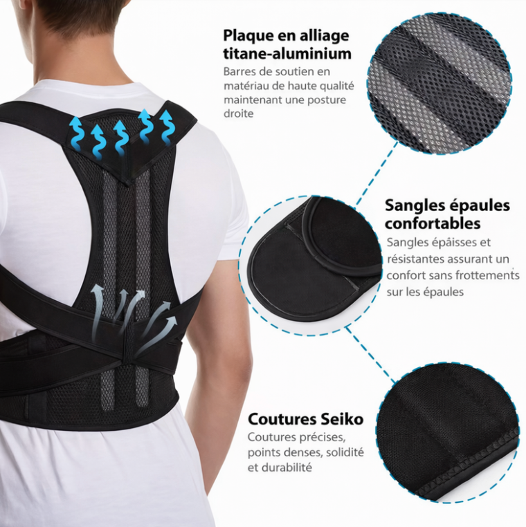 Correcteur de Posture Homme | ProFit