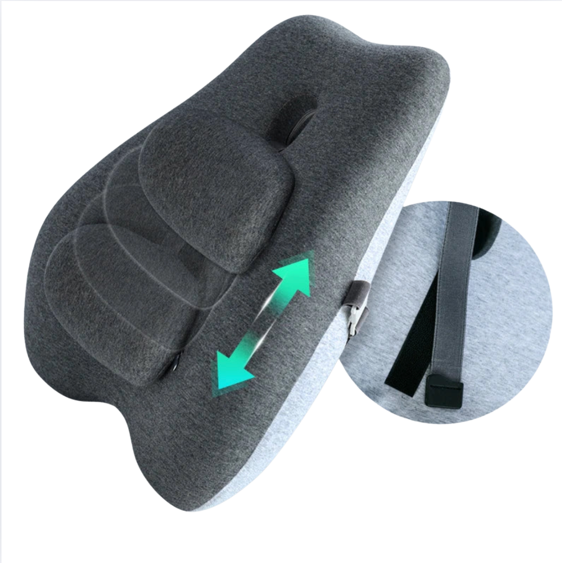 Support Lombaire Pour Chaise De Bureau | LumbaSeat