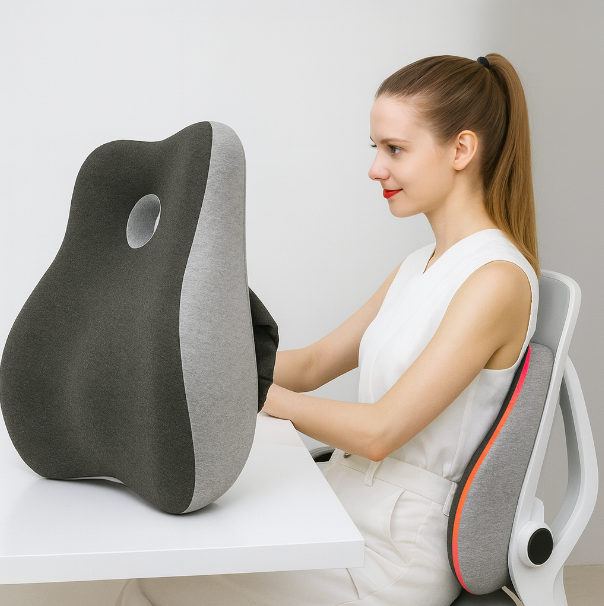Coussin De Soutien Lombaire Pour Chaise De Bureau | OfficeComfort