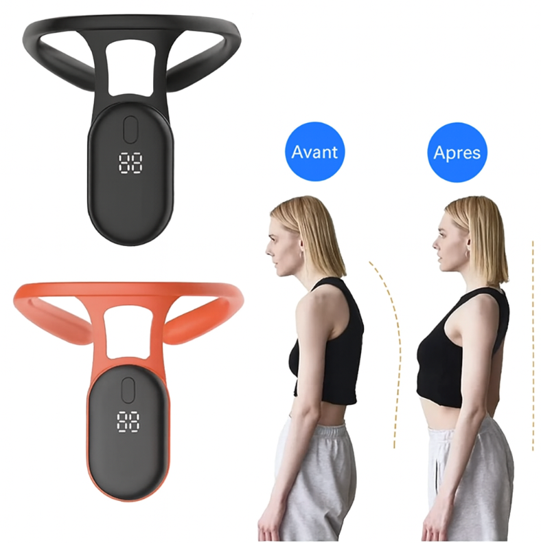 Correcteur de Posture Intelligent avec Capteur d'Angle | Aligna