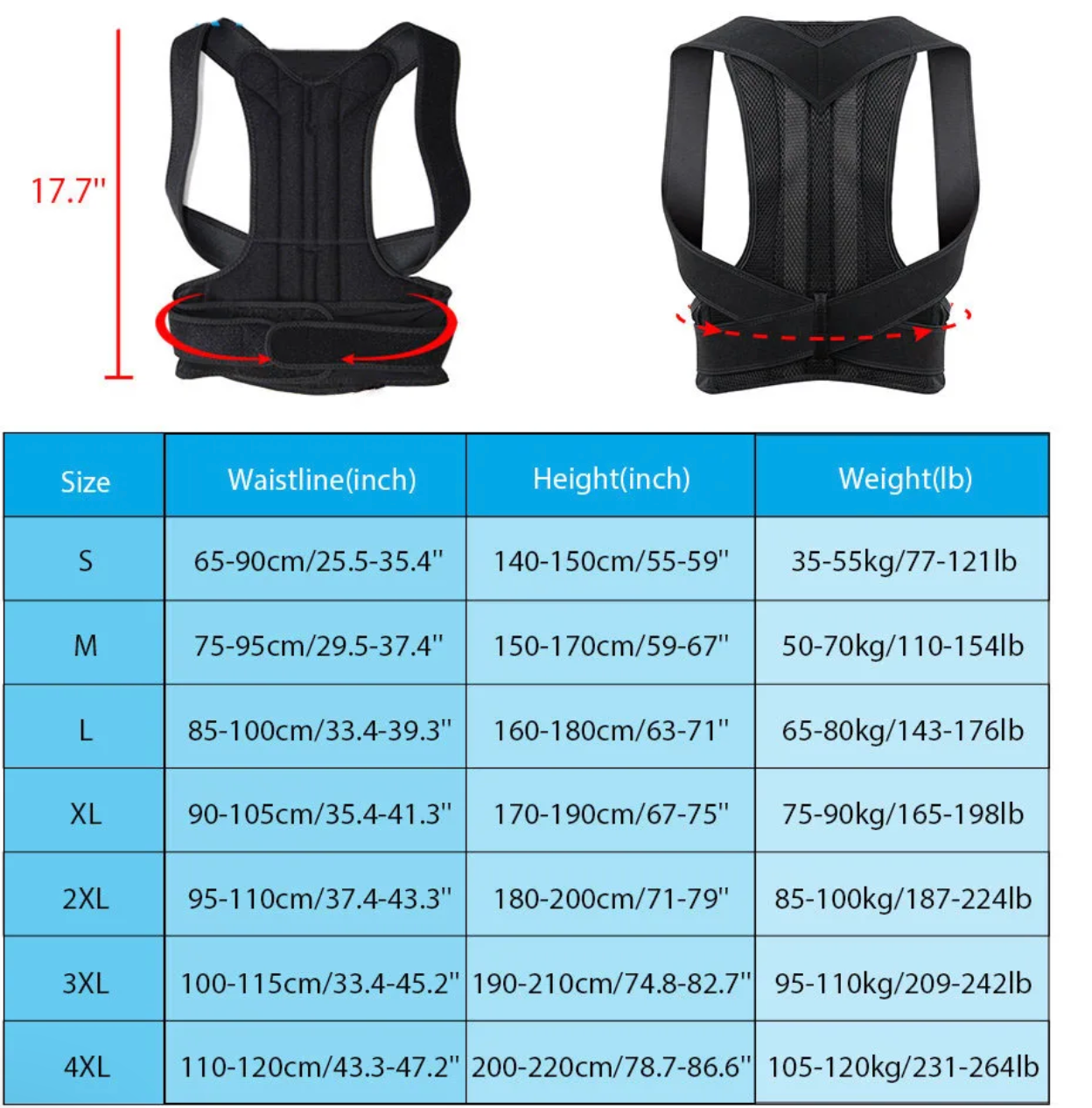 Correcteur de Posture Homme | ProFit