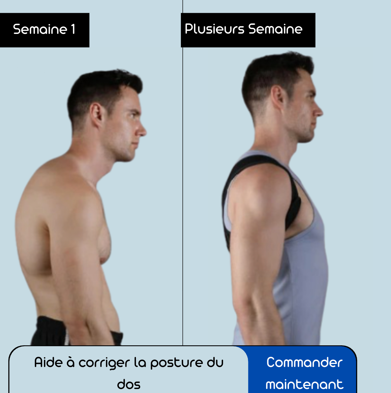 Correcteur de Posture Discret Sous les Vêtements