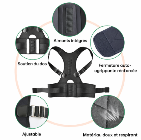 Correcteur de Posture à Sangle | StrapComfort