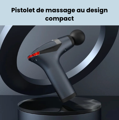Pistolet de Massage Ergonomique Corps Entier | ErgoRelief