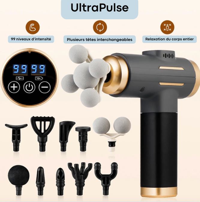 Pistolet de Massage Haute Puissance | UltraPulse