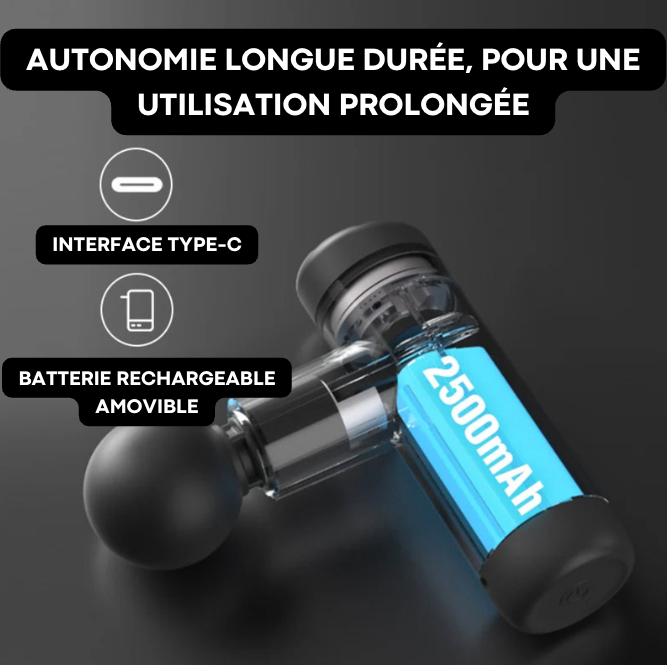 Pistolet de Massage Compact Fitness | MiniPro
