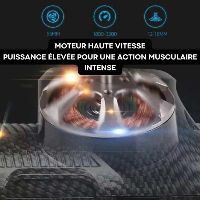Pistolet de Massage Double Boule | DualRelax