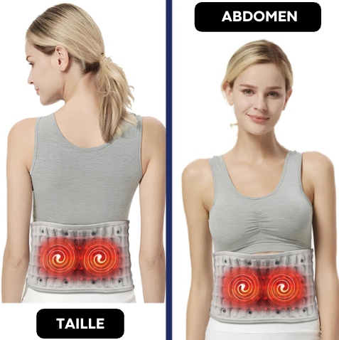 Ceinture Massante Chauffante à Compression | AirHeat