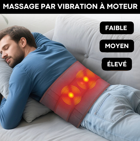 Ceinture Chauffante & Massante Dos | HeatMassage
