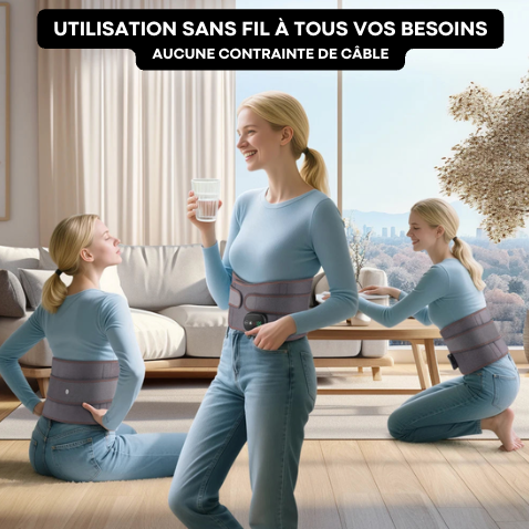 Ceinture Chauffante & Massante Dos | HeatMassage