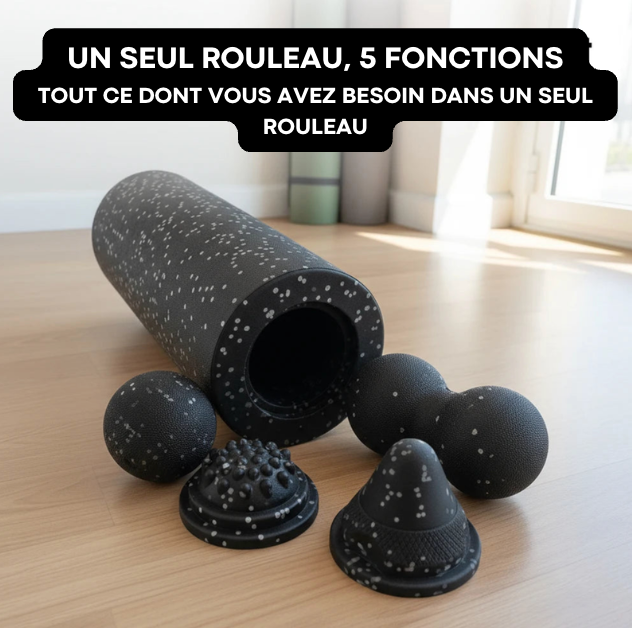 Kit de Massage Musculaire V 5-en-1 | VibraKit