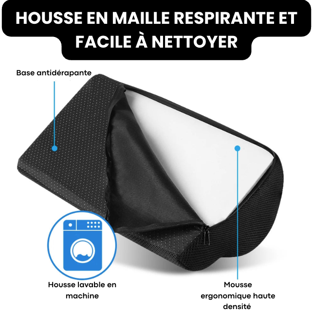 Repose-Pied de Bureau Ergonomique | ErgoFoot Comfort