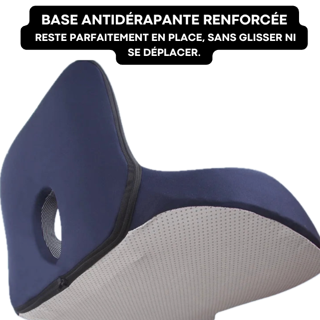 Coussin Coccyx Forme L Ergonomique | CoccyAlign Pro