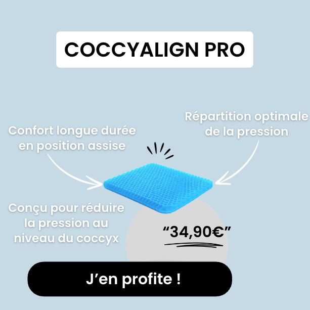 Coussin Coccyx Gel Respirant | CoccyGel Air