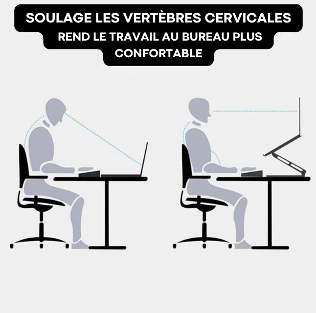 Support Ordinateur Portable Réglable | LiftPro Desk
