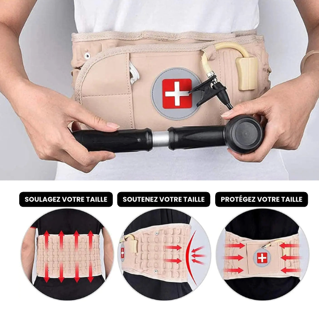 Ceinture Lombaire Gonflable | LumboAir Pro