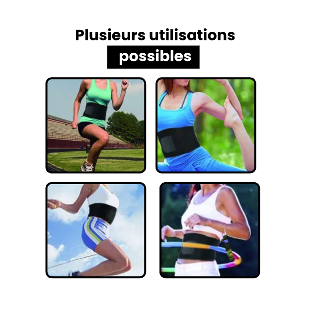 Ceinture Lombaire Fitness Double Compression | LumboFit Pro