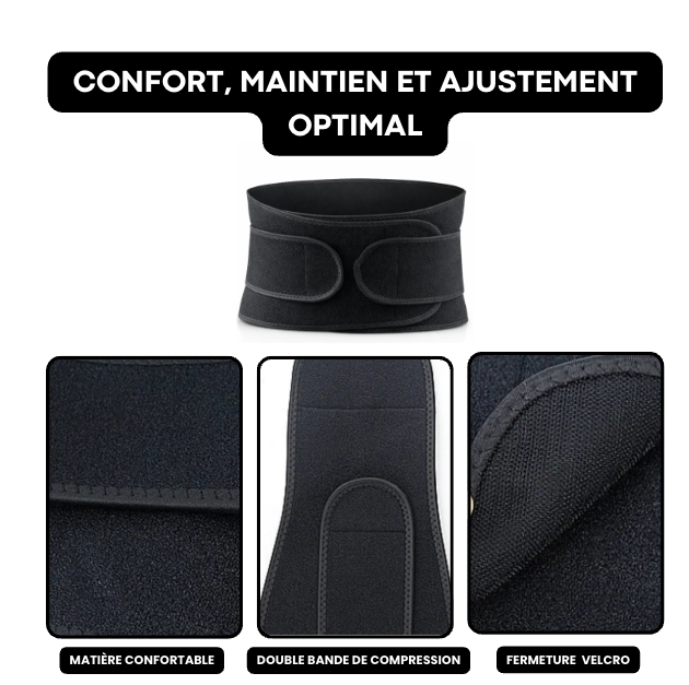 Ceinture Lombaire Fitness Double Compression | LumboFit Pro