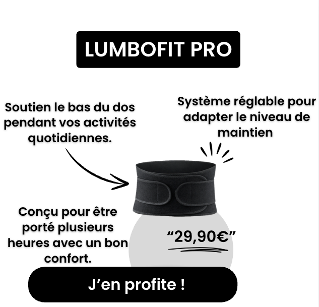 Ceinture Lombaire Fitness Double Compression | LumboFit Pro