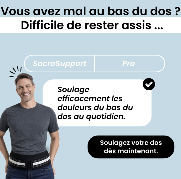 Ceinture Sacro-Iliaque | SacroSupport Pro