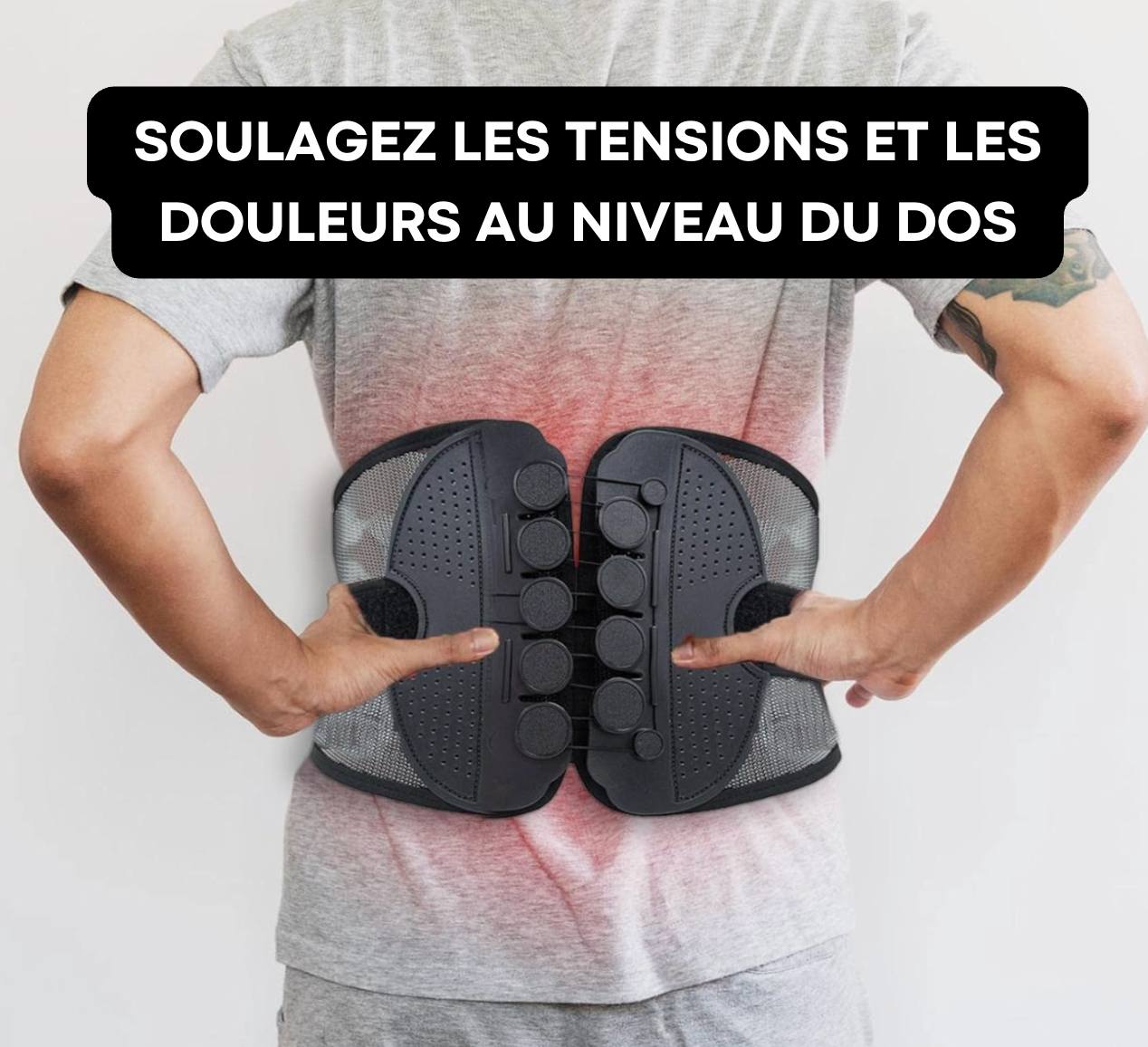 Ceinture Lombaire Correcteur de Posture | LumboAlign Pro