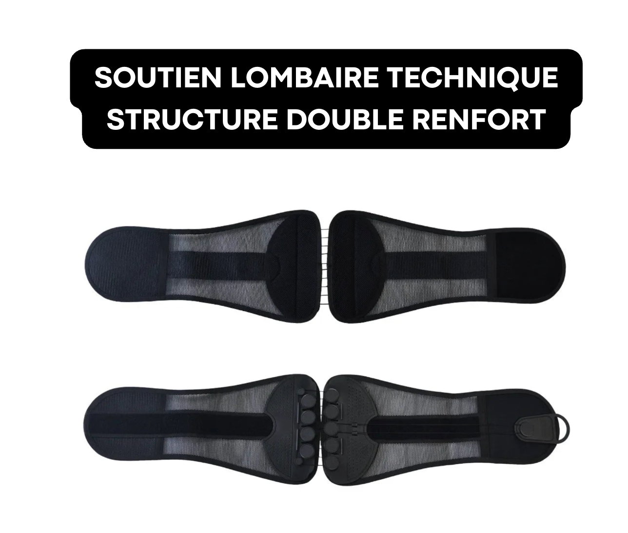 Ceinture Lombaire Correcteur de Posture | LumboAlign Pro