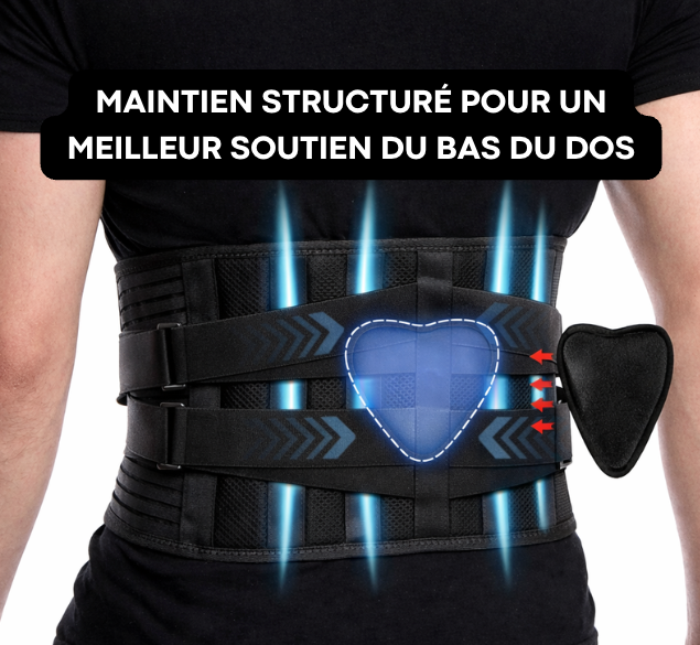 Ceinture Lombaire Renforcée Maintien Maximal | LumboStrong Pro