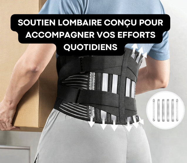 Ceinture Lombaire Renforcée Maintien Maximal | LumboStrong Pro