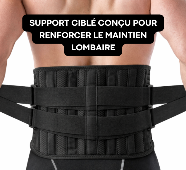 Ceinture Lombaire Renforcée Maintien Maximal | LumboStrong Pro