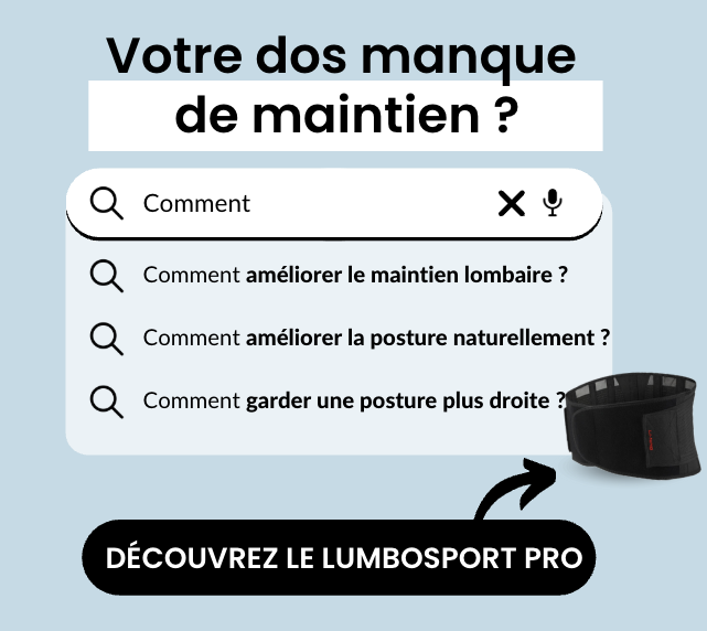 Ceinture Lombaire Sport Respirante | LumboSport Pro