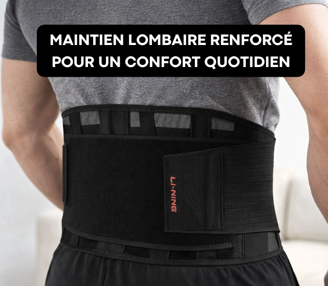 Ceinture Lombaire Sport Respirante | LumboSport Pro