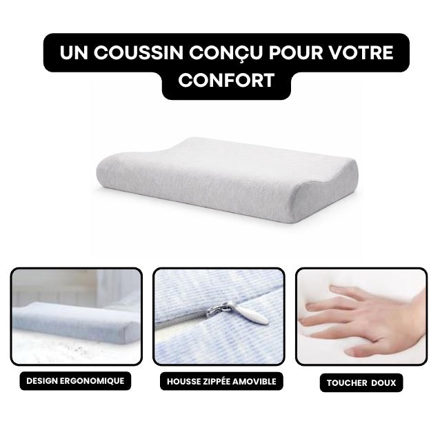 Coussin Cervical Bas | CerviLow Pro