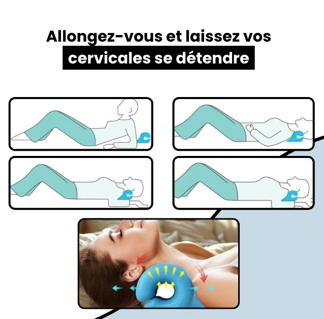 Coussin de Traction Cervicale | CerviTraction Pro