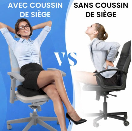Coussin Coccyx Mémoire de Forme | CoccyRelief Pro