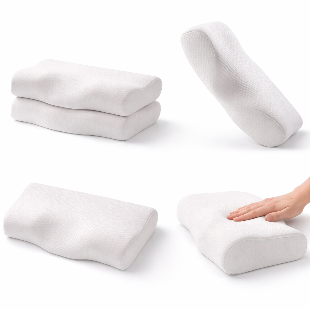 Coussin Cervical Ergonomique Papillon | CerviButterfly