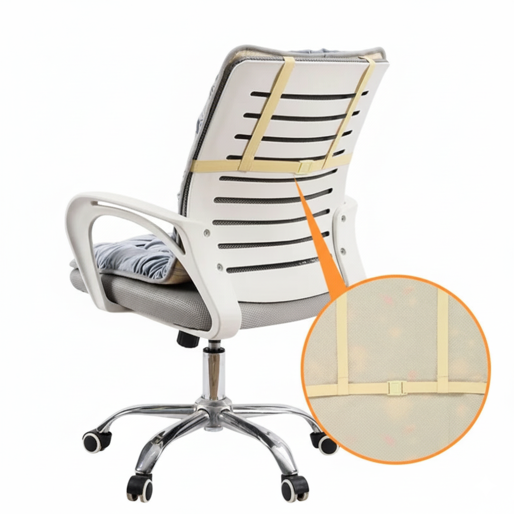 Coussin Fauteuil Chauffant Dos