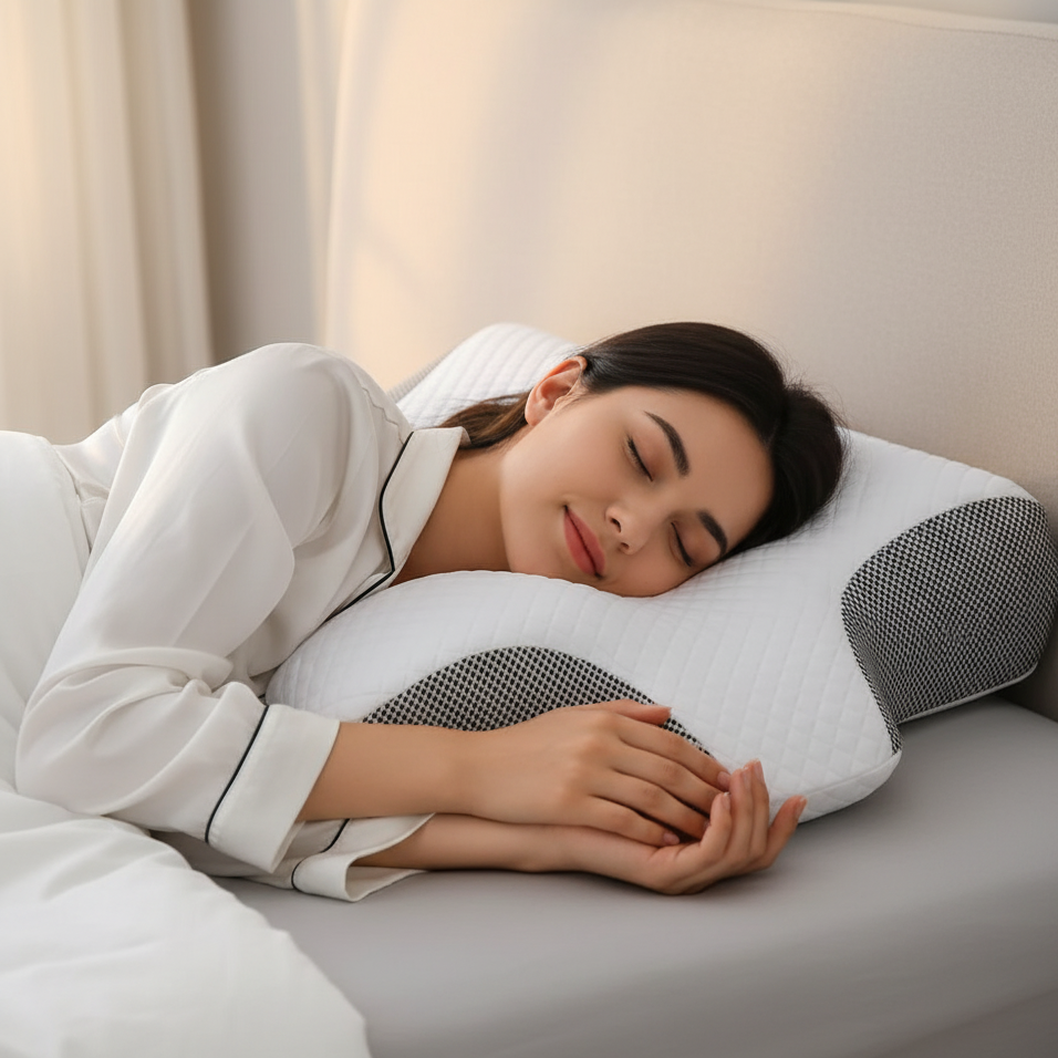 Coussin Cervical Ergonomique | ErgoNeck