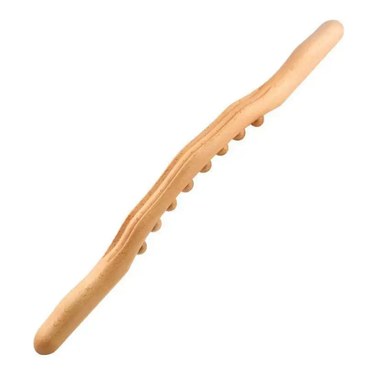 Bâton de Massage en Bois | WoodRoll Pro