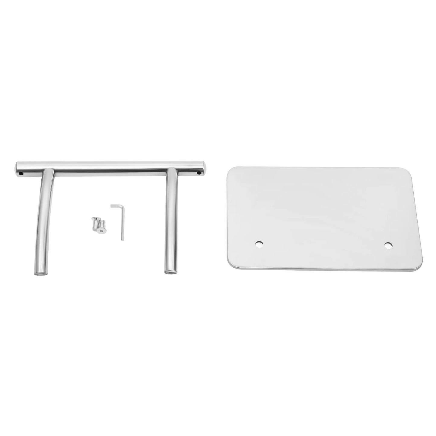Barre Repose-Pied de Bureau Inox | ErgoFoot Steel