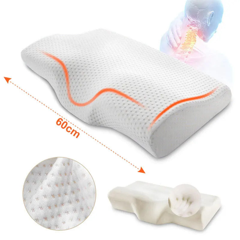Coussin Cervical Ergonomique Papillon | CerviButterfly