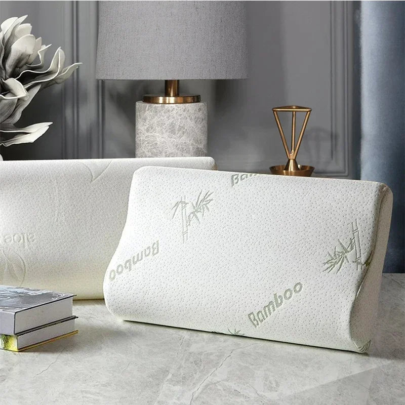 Coussin Cervical Mémoire de Forme Bambou | CerviBamboo