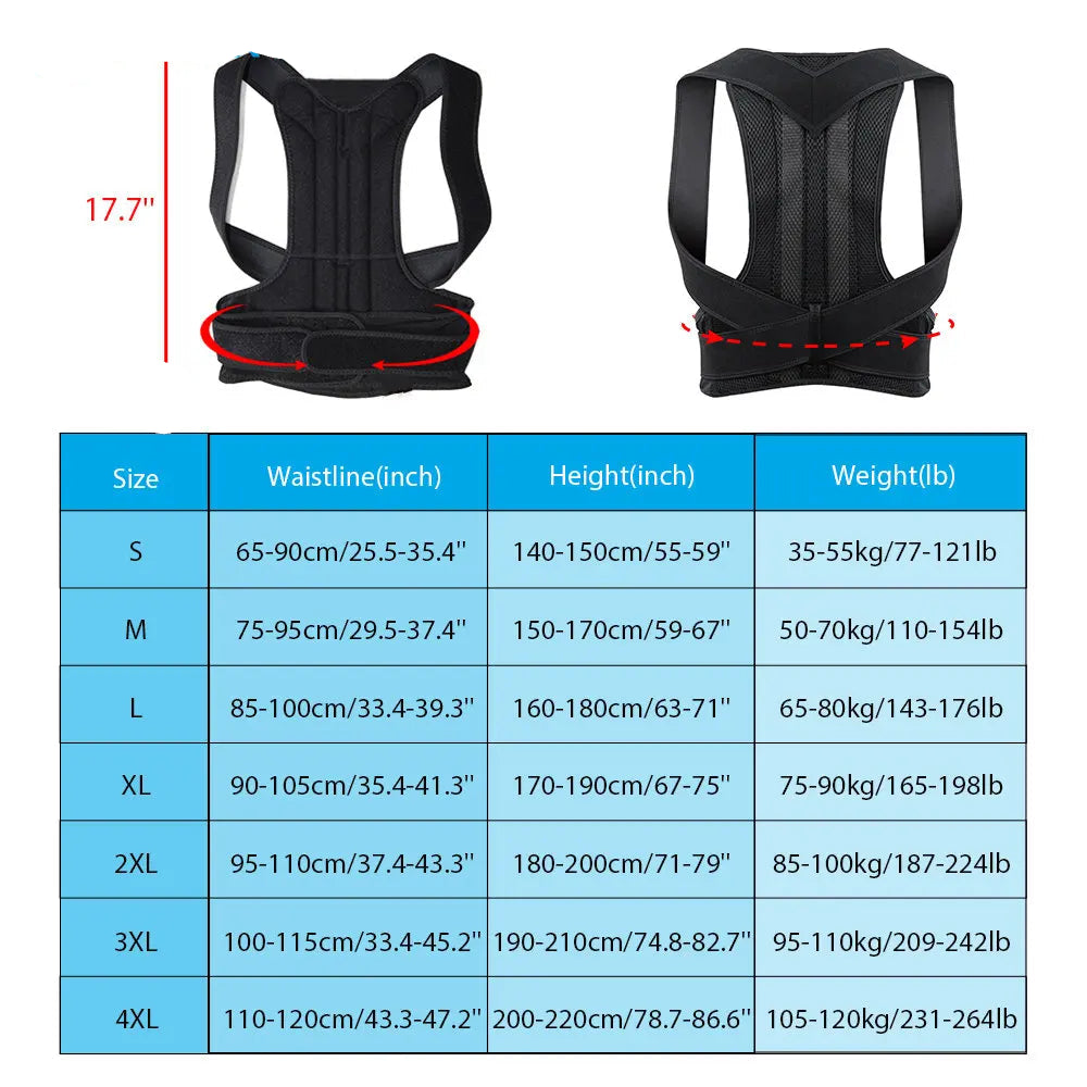 Correcteur de Posture Dorsale | DorsaFit