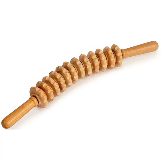 Bâton de Massage en Bois Flexible | FlexWood Pro