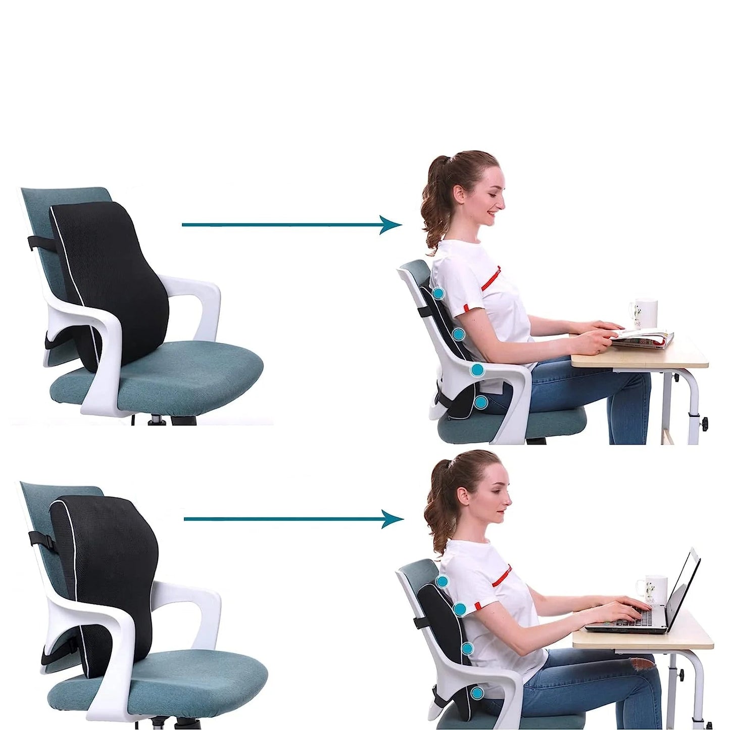 Support Dorsal Chaise De Bureau | DeskSupport
