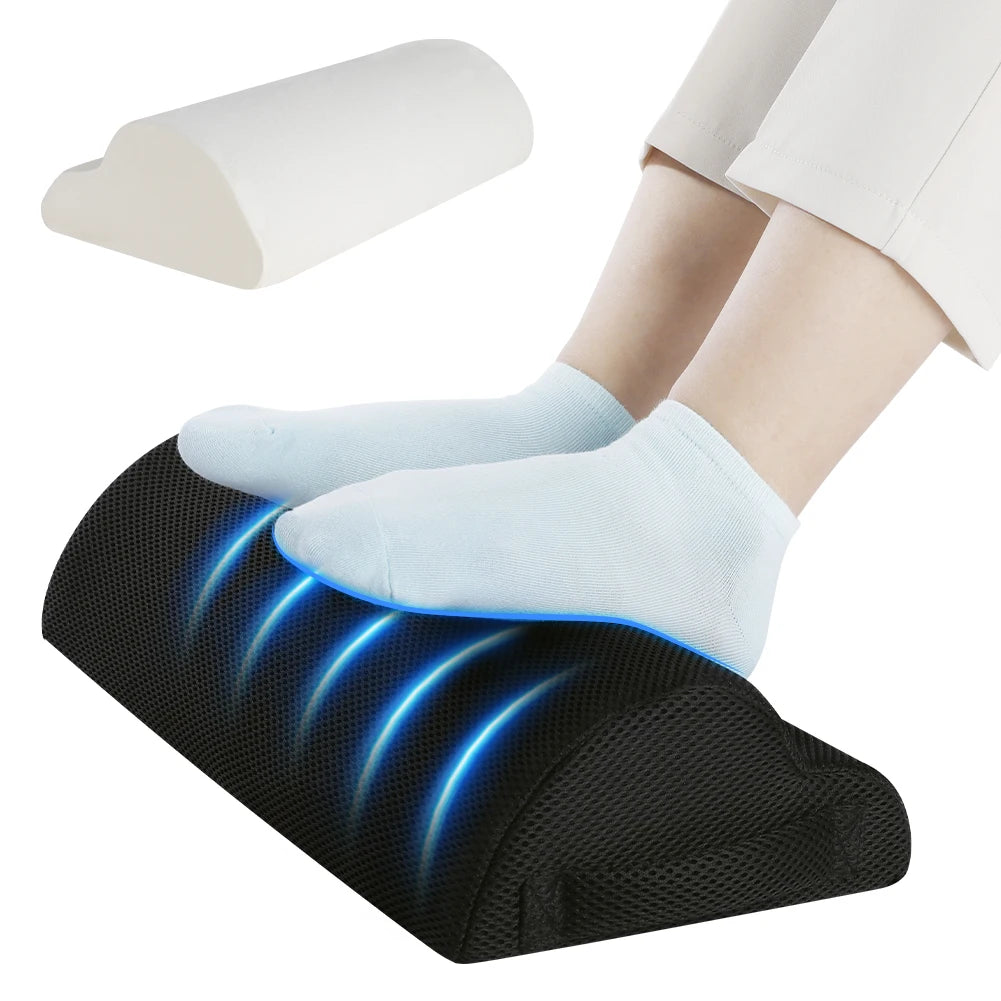 Repose-Pied de Bureau Ergonomique | ErgoFoot Comfort